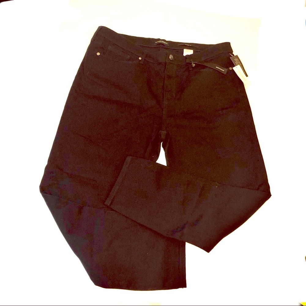 NWT Banana Republic skinny Stay Black Ankle Jean